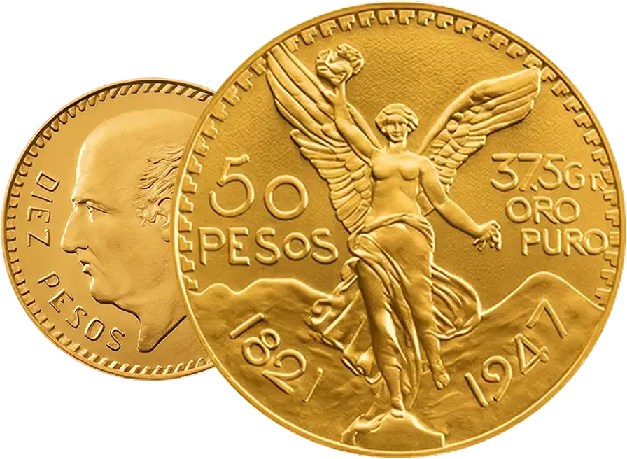 monedas de oro