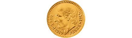 Reverso de moneda 1/4 Hidalgo
